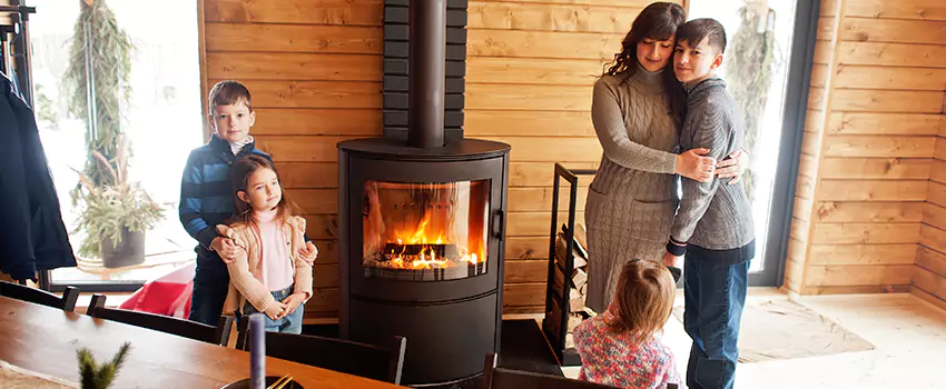 Morso Cast Iron Fireplace Insert Installation in Lakewood, New Jersey