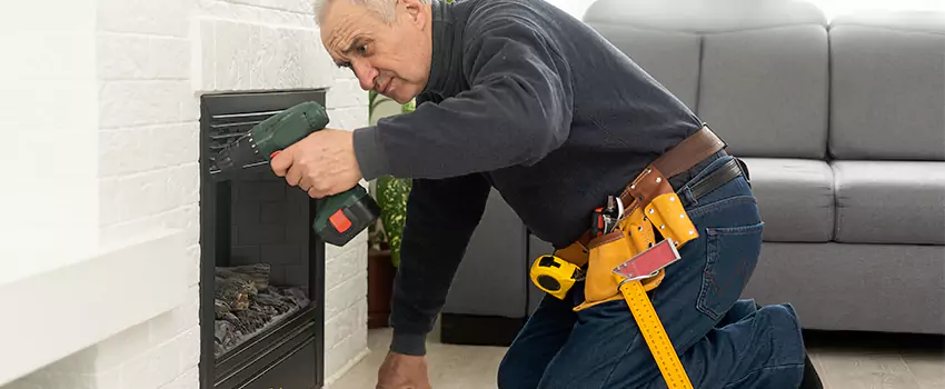 New Indoor Fireplace Installation in Lakewood, New Jersey