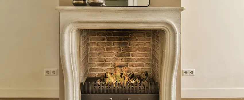 Vintage-style Fireplace Redesign in Lakewood, New Jersey
