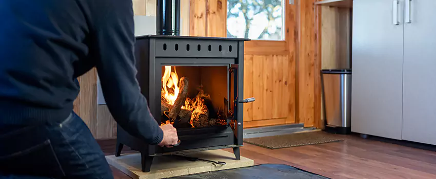 Open Hearth Wood Fireplace Installation in Lakewood, NJ