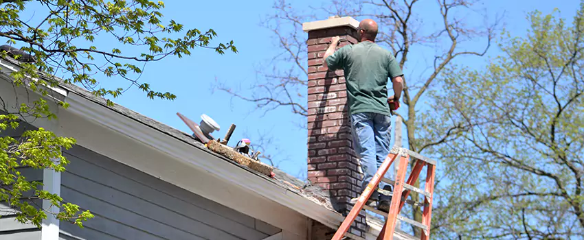 Vinyl and PVC Chimney Flashing Installation in Lakewood, NJ