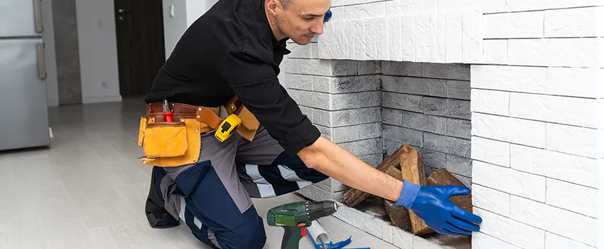 Fireplace Damaged Damper Frame Repair Services in Lakewood, New Jersey