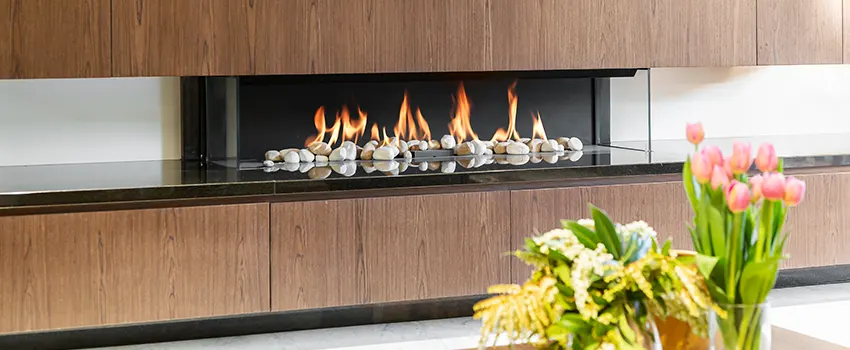 Double-height Fireplace Design Refurbishment in Lakewood, New Jersey