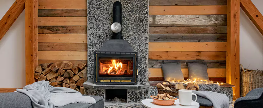 Thelin Hearth Products Direct Vent Gas Stove Fireplace Inspection in Lakewood, New Jersey